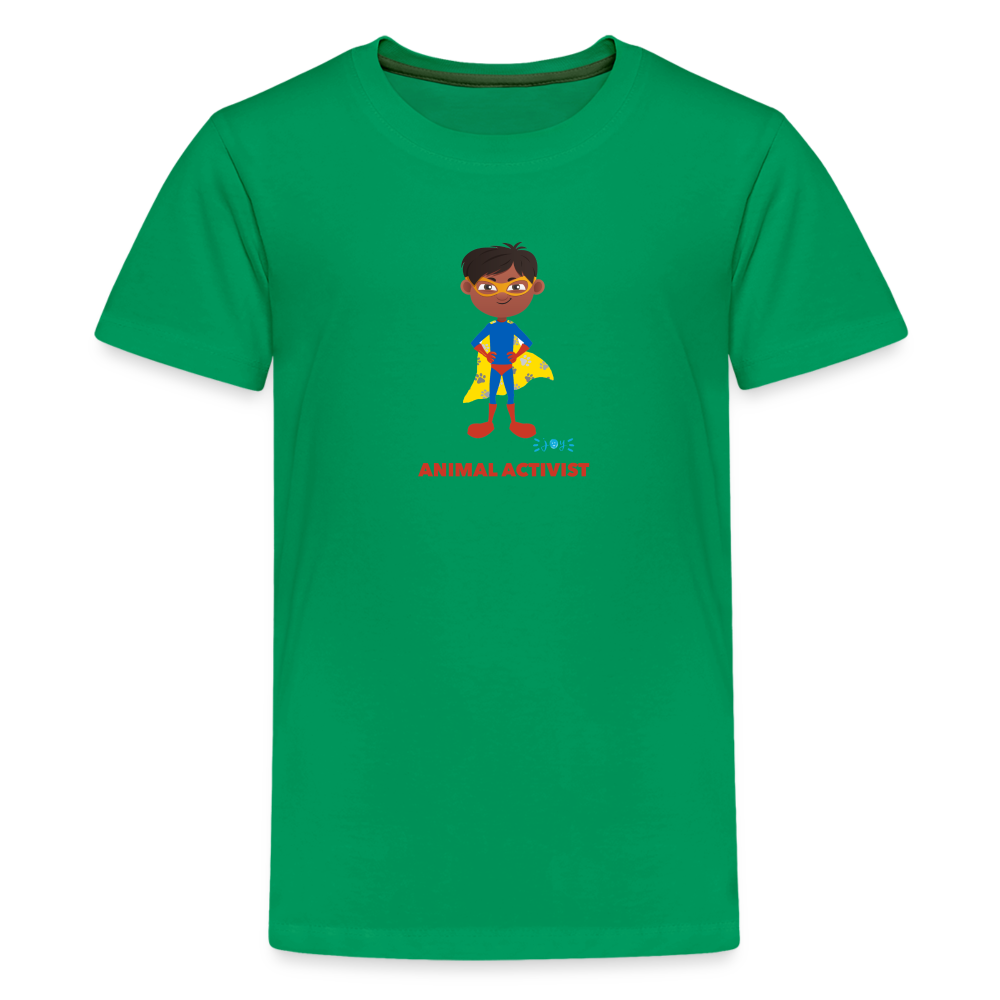 Animal Activist •  Kids Premium T-Shirt -S3 #AnimalRescue - kelly green