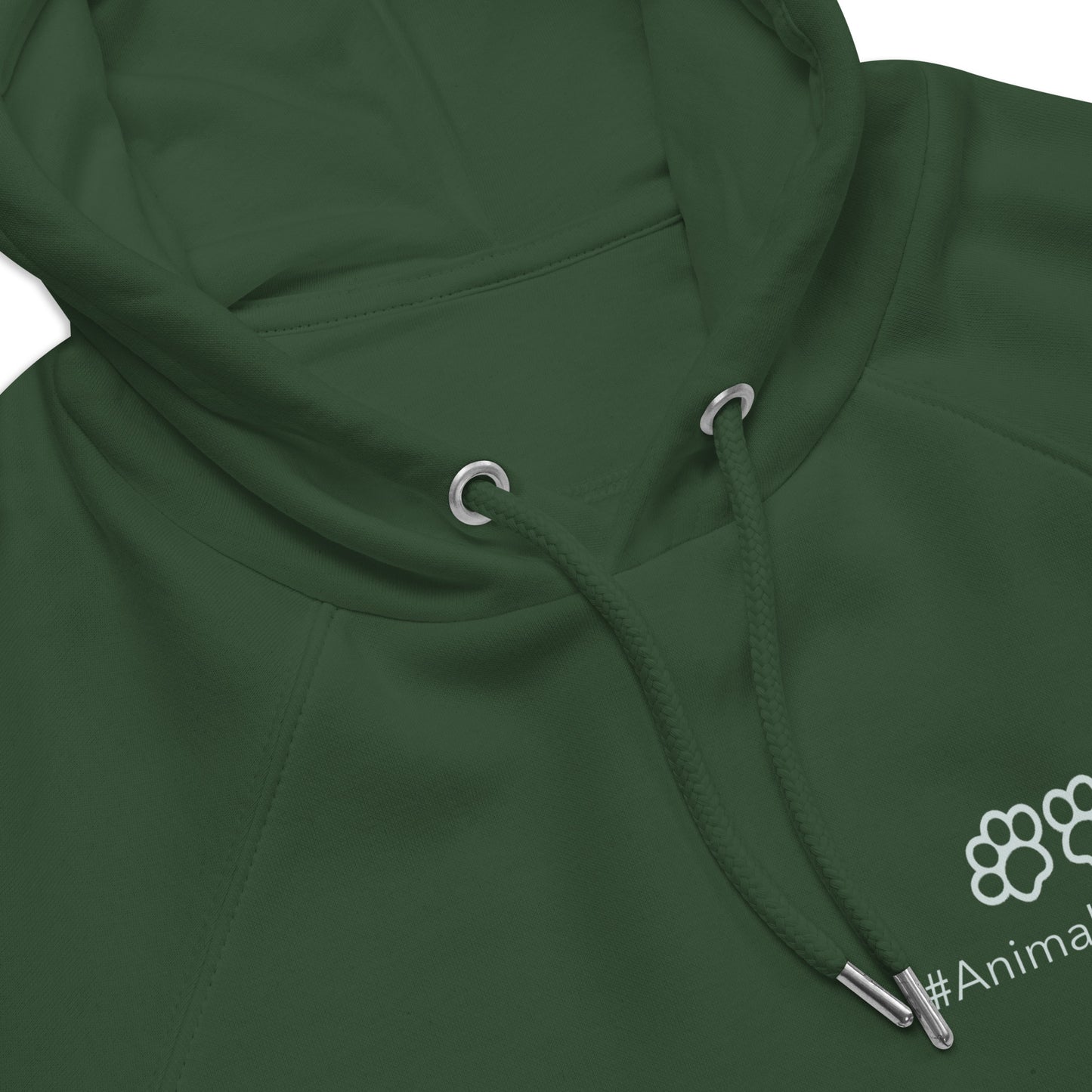 Paw Prints •  Unisex Eco Raglan Hoodie #AnimalRescue