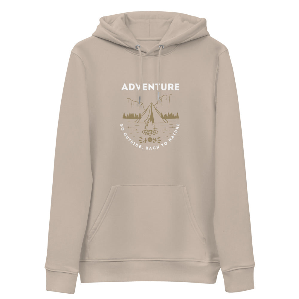 Adventure eco hoodie #CAWildfireRelief