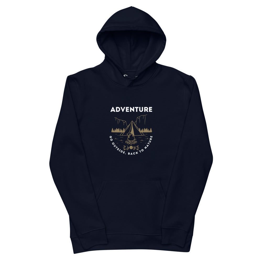 Adventure eco hoodie #CAWildfireRelief