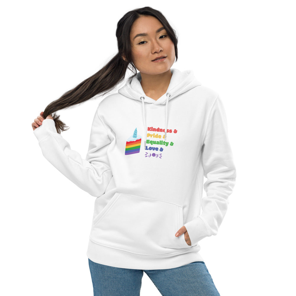 Cake eco hoodie #LGBTQRights